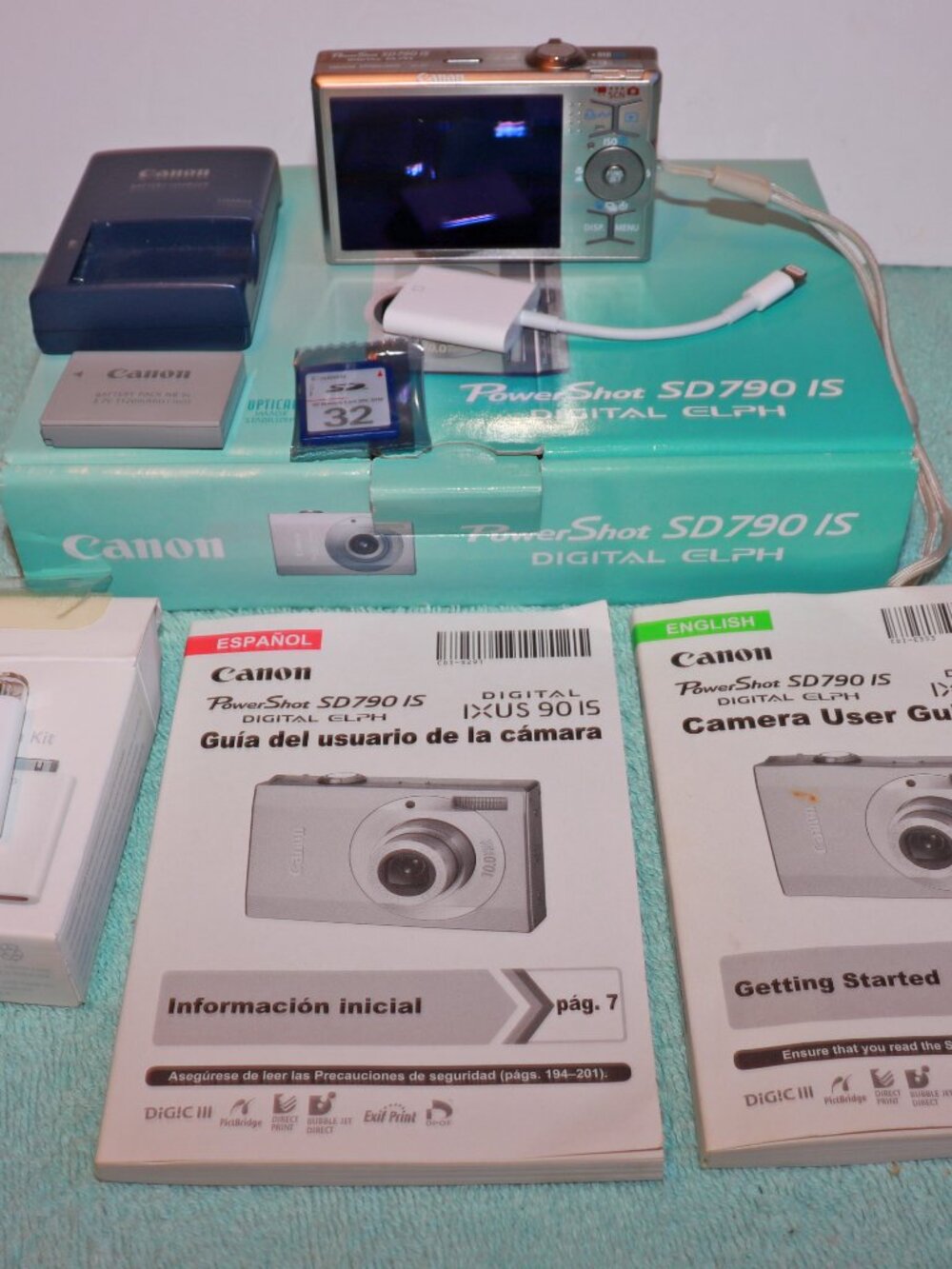 Canon Powershot SD790 IS Digital ELPH 10.0MP Camera Lens  Error